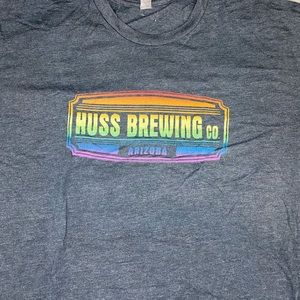 Arizona Huss Microbrewery Logo Pride Tee